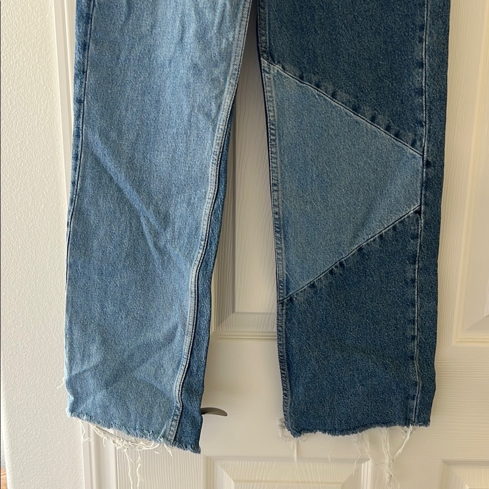 Pull&Bear Patchwork Denim Jeans - image 3